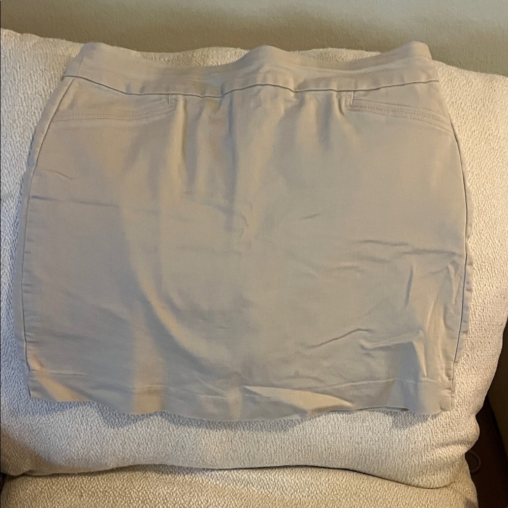 Croft & Barrow Khaki Skort